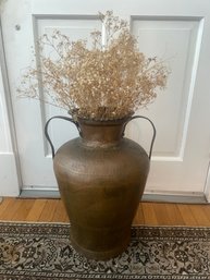 Copper Floor Vase