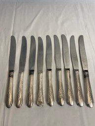 Vintage  Set Of Dinner Knives