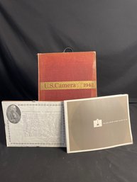US Camera 1942 &  J W Payson Books, B Franklin Sign