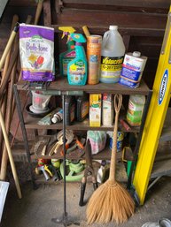 Shelf Of Garden Items