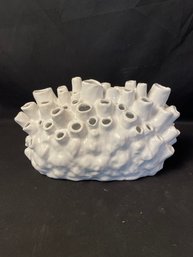Coral Design Ceramic Vase