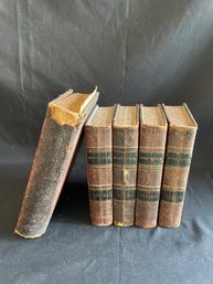 Set Of Spectator Books, Ostrich Leather Dictionary  (dr)