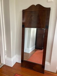 Vintage Mahogany Mirror    (Dr)