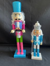 Two Colorful Nutcrackers  (lr)