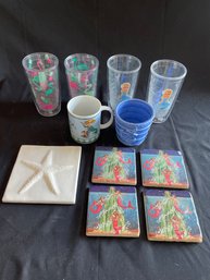 Tervis Tumblers, Mermaid Themed Coasters & Cups  (lr)