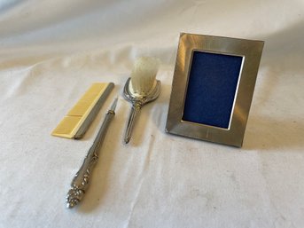 Brush & Comb Set, Small Frame   (Dr)