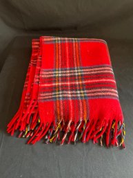 Wool Plaid Blanket   (Dr)