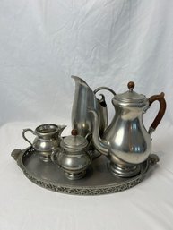 Royal Holland Pewter Serving Set   (Mb)