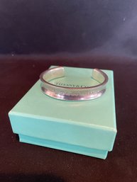 Tiffany Cuff Bracelet  Sterling Silver      (B)