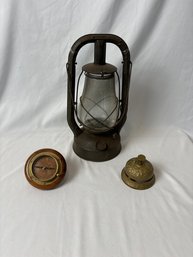 Lantern,  Compass And Brass Bell  (B)