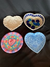 Decorative Heart Plates