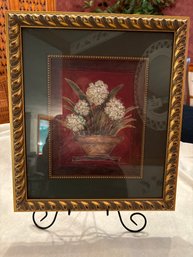 Art-matted And Framed Floral