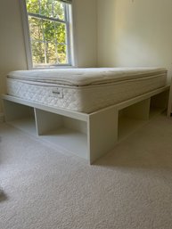 Full Size Bed Frame With Open Storage