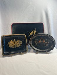 Set Of Trays (3) (L)