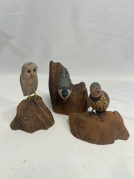 Bird Sculpture Set: Robert Morse (3)