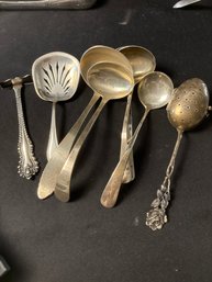 Sterling Silver Assorted Soup Spoons