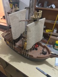 Plastic Pirate Ship Toy