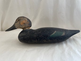 Wooden Hand Painted Decoy   (L)