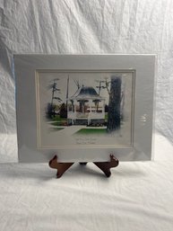 Michigan Gazebo Watercolor