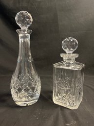 Crystal Decanter Set Of 2 - Series 1