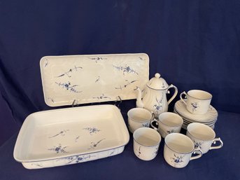 Villeroy & Boch Tea Set, Casserole & Platter    (K)