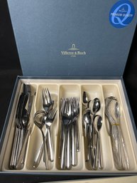 Villeroy & Boch 1748, Stainless Steel Flatware Set, 18/10, 44 Piece Set (SR)