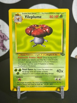 Pokemon Vintage 1999 Jungle Vileplume