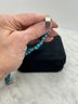 Sterling Silver And Turquoise Bracelet