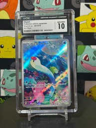 CGC 10 Pokemon 2023 Japanese Scarlet EX Full Art Holo Rare