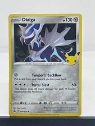 Pokemon Dialga 25th Anniversary Holo