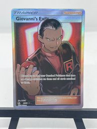 Pokemon Giovanni's Exile Holo Trainer