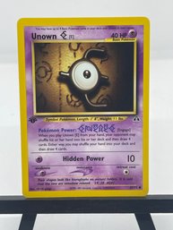 Pokemon Unown 1st Edition 67/75