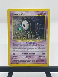 Pokemon Unown Holo 14/75