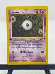 Pokemon 1st Edition Unown 58/105