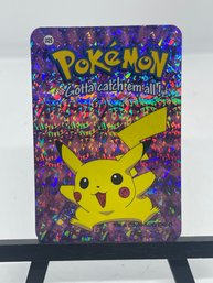 Pokemon RARE VINTAGE PRISM 2000 Purple Pikachu 25