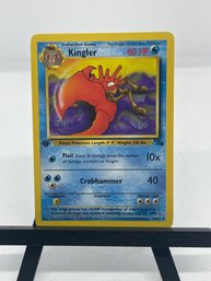 Pokemon 1st Edition Kingler