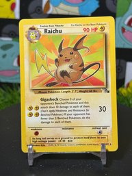Pokemon Vintage Fossil 1999 Raichu