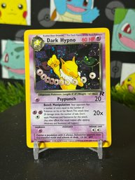 Pokemon Vintage Team Rocket 2000 Dark Hypno HOLO