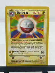 Pokemon Shadowless Electrode