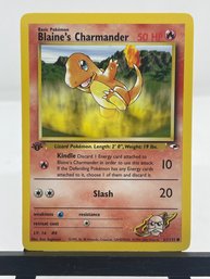 Pokemon 1st Edition Blaines Charmander
