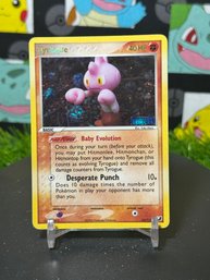 Pokemon Unseen Forces 2005 Tyrogue HOLO
