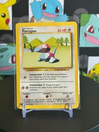 Pokemon Vintage 1999 Base Set Porygon