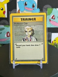 Pokemon Vintage 1999 Base Set Trainer Professor Oak