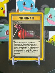 Pokemon Vintage 1999 Base Set Trainer PlusPower