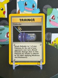 Pokemon Vintage 1999 Base Set Trainer Defender