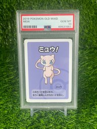 Pokemon PSA 10 Mew Old Maid