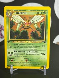 POKEMON VINTAGE 2001 NEO DISCOVERY 1ST EDITION BEEDRILL