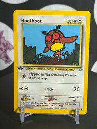 Pokemon Vintage 2000 Neo Genesis 1st Edition Hoothoot