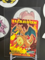 Pokemon RARE Vintage 2006 Bandai Carddass Charizard LIZARDON