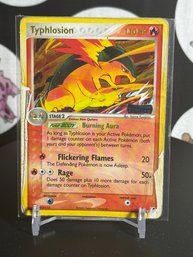 2005 Pokmon Typhlosion Unseen Forces Holo 17/115